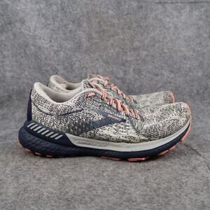 Brooks Shoes Womens 8.5 Athletic Trainers Running Adrenaline 21 Lace Up Sport